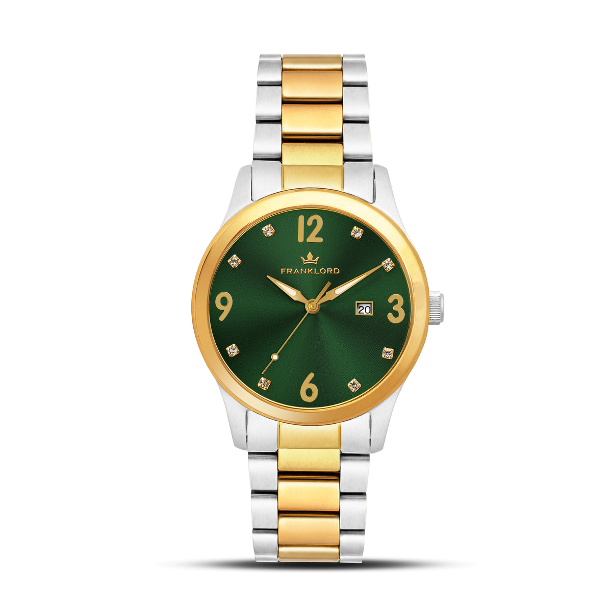Franklord Regal Sapphire Ladies Automatic – Emerald Royale Two-Tone