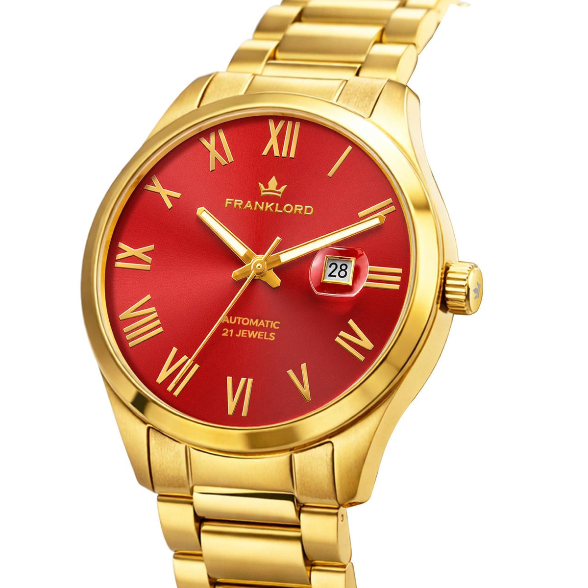 Maha vastu Crimson — Automatic Watch for Men | Gold