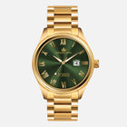 Franklord Regal Sapphire Roman Green in Gold | Maha Vastu-Inspired Timepiece for Prosperity thumbnail 1