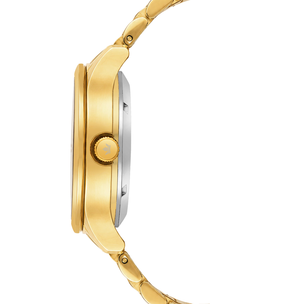 Franklord Ladies Maha Vastu Automatic – Gold Champagne Dial Watch for Women | 316L Steel