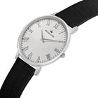 Franklord Classique Sterling - Leather Strap | Classic Silver Watch for Men