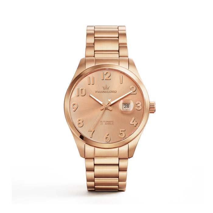 Franklord Maha Vastu Rose Gold – Rose Gold Automatic Watch for Men