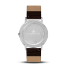 Franklord Classique Onyx - Leather Strap | Slim Black Dial Watch for Men