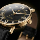Franklord Eternal Roman Automatic – Noir Gold Edition | Miyota 8215 Premium 21-Jewel Luxury Dress Watch