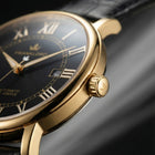 Franklord Eternal Roman Automatic – Noir Gold Edition | Miyota 8215 Premium 21-Jewel Luxury Dress Watch