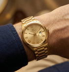 Franklord Regal Sapphire Roman Gold in Gold | Maha Vastu-Inspired Timepiece for Prosperity thumbnail 2