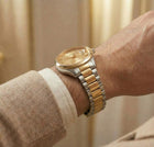 Franklord Regal Sapphire Roman Gold Two Tone | Maha Vastu Timepiece of Growth & Balance thumbnail 6