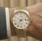 Franklord Regal Sapphire Roman White Two Tone | Maha Vastu Timepiece of Growth & Balance thumbnail 3