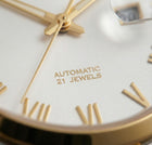Franklord Regal Sapphire Roman White Two Tone | Maha Vastu Timepiece of Growth & Balance thumbnail 11