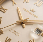 Franklord Regal Sapphire Roman White in Gold | Maha Vastu-Inspired Timepiece for Prosperity thumbnail 6