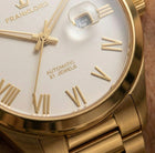 Franklord Regal Sapphire Roman White in Gold | Maha Vastu-Inspired Timepiece for Prosperity thumbnail 8