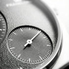Franklord Eccentrica | Asymmetric Small Second Watch - The Midnight Onyx