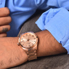 Franklord Regal Sapphire Roman Rose Gold | Maha Vastu Timepiece of Growth & Balance thumbnail 13