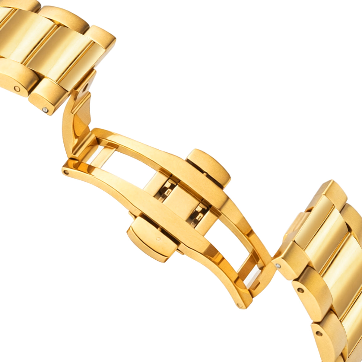 Franklord Maha Vastu Couple Watch Set – Gold Green His & Hers Automatic | Matching Pair