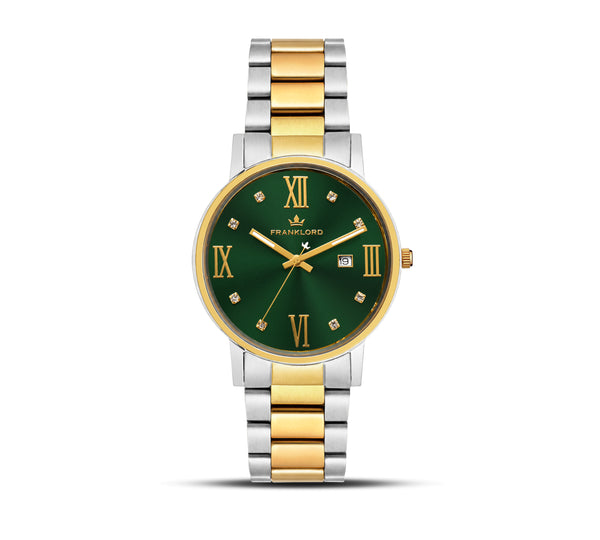 Franklord Maha Vastu Roman Ladies – Emerald Grace Dual Tone