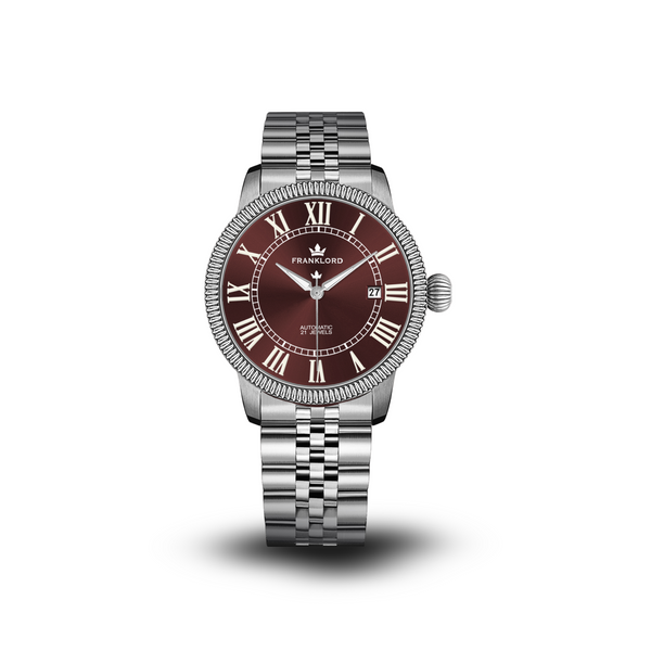 Franklord Majestic Aura – Ruby Glow | Luxury Automatic Watch
