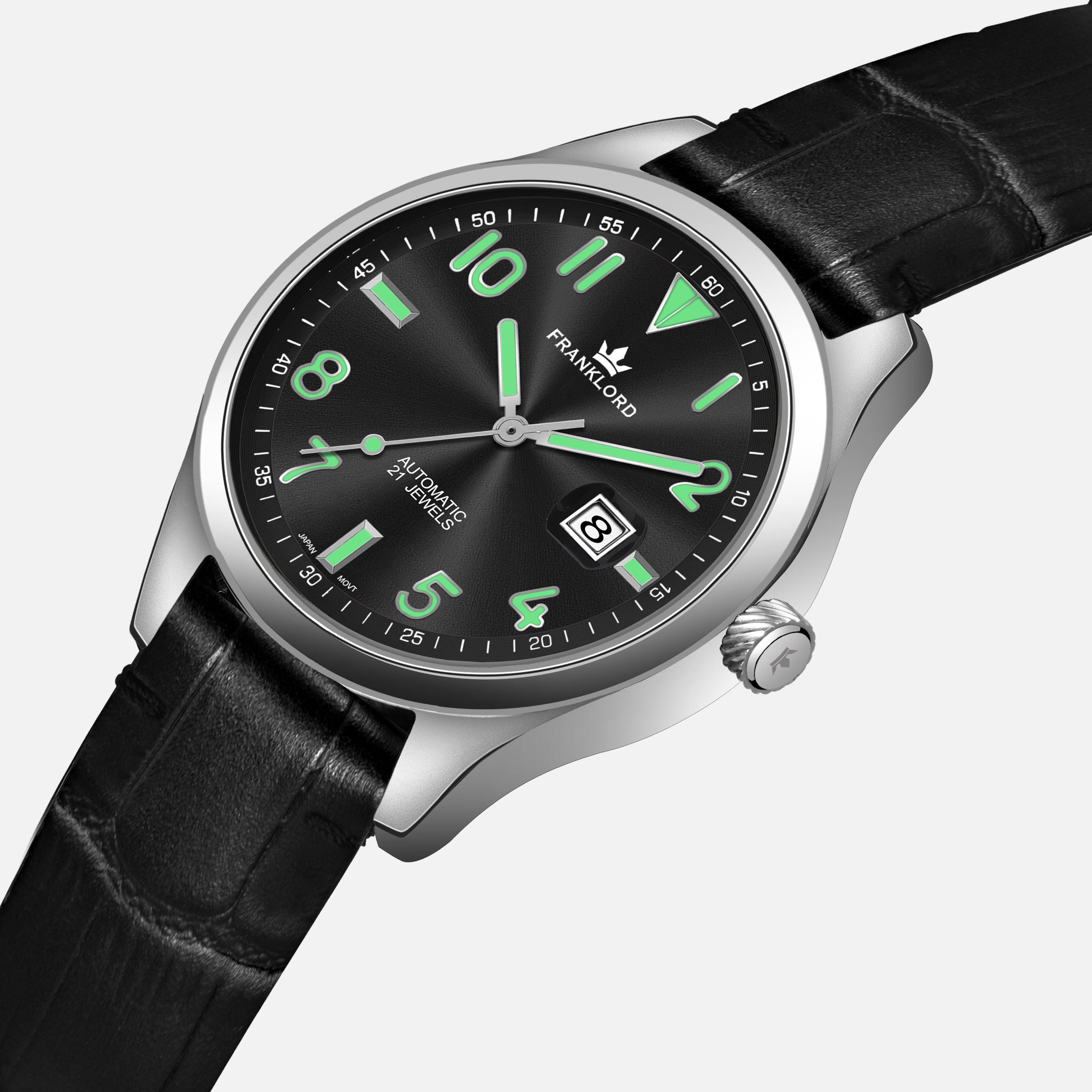 Franklord Regal Sapphire - Midnight Majesty Automatic Watch