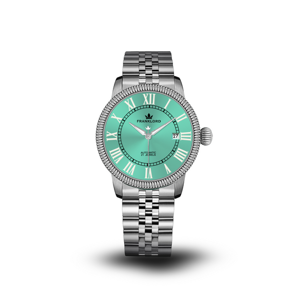 Franklord Majestic Aura – Ocean Glow | Luxury Automatic Watch