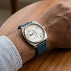 Franklord Eccentrica | Asymmetric Small Second Watch - The Arctic Sapphire