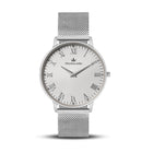 Franklord Classique Sterling - Milanese Bracelet | Classic Silver Watch for Men