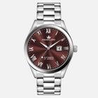 Franklord Regal Sapphire Roman - Wine Red | Luxury Automatic Watch
