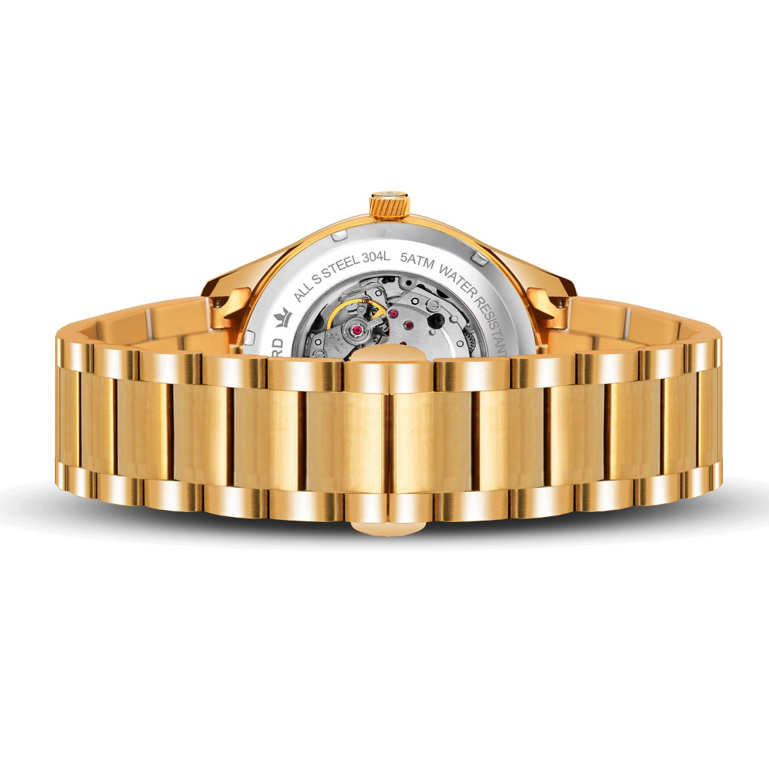 Franklord Regal Sapphire Roman White | Maha Vastu-Inspired Timepiece for Prosperity - Franklord Watches