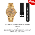 Franklord Mechanis Regal Gold - Luxury Skeleton Automatic Watch