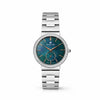 Franklord Callista Onyx | Black Mother-of-Pearl Diamond Bezel Watch for Women