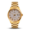 Franklord Regal Sapphire Roman White in Gold | Maha Vastu-Inspired Timepiece for Prosperity