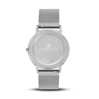 Franklord Classique Onyx - Milanese Bracelet | Slim Black Dial Watch for Men