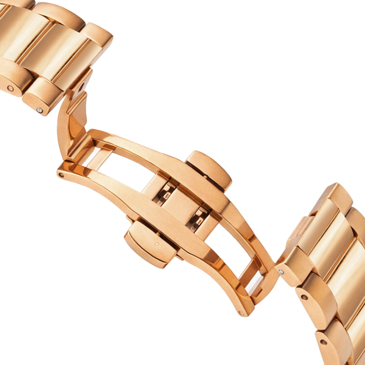 Franklord Maha Vastu Couple Watch Set – Rose Gold His & Hers Automatic | Matching Pair