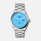 Franklord Regal Sapphire Legacy Steel - Tiffany Blue Luxury Automatic Watch