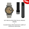 Franklord Mechanis - Titanium Drift | Bold Skeleton Automatic Watch