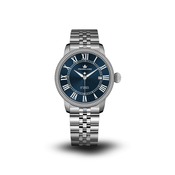 Franklord Majestic Aura – Constellation Blue Luxury Automatic Watch
