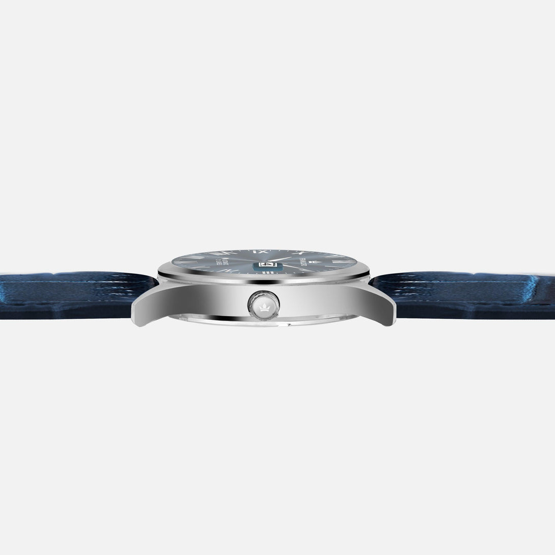 Franklord Regal Sapphire Roman - Midnight Crest | Luxury Automatic Watch - Franklord Watches