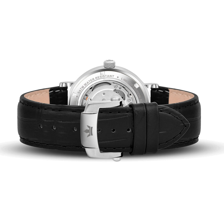 Franklord Heritage Open Heart – Tiffany Luxe | Men's Automatic Watch with Tiffany Dial - Franklord Watches