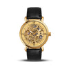 Franklord Mechanis – Gold Valiant | Luxury Skeleton Dial Automatic Watch with Leather Strap