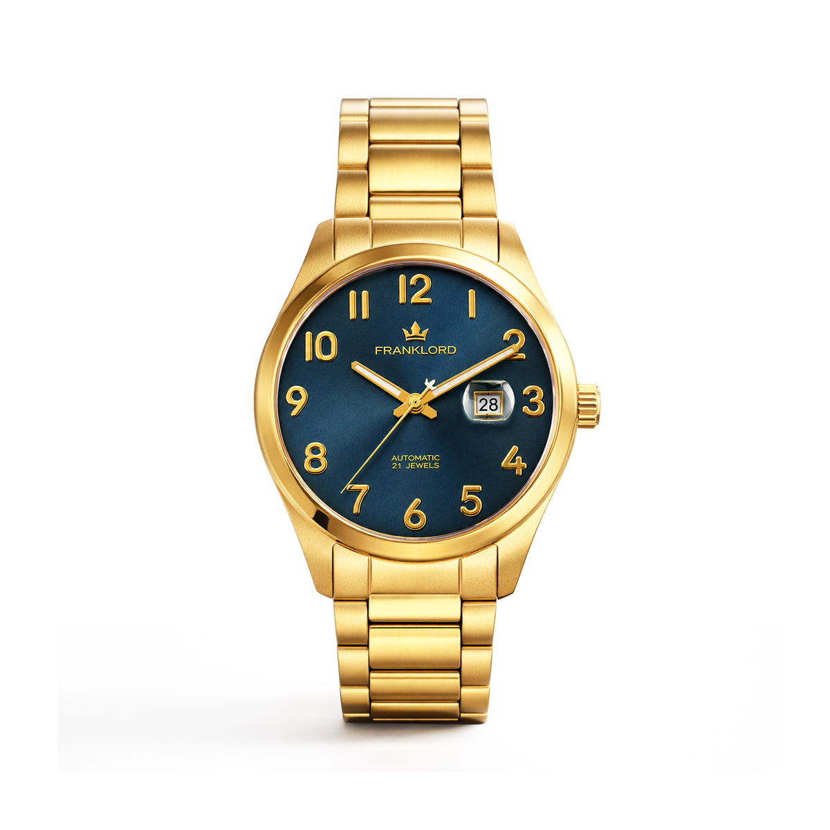 Franklord Maha Vastu Royal Blue – Blue Dial Automatic Watch for Men