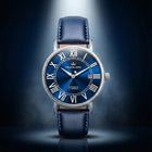 Franklord Eternal Roman Automatic – Ocean Steel Edition | Miyota 8215 Luxury 21-Jewel Dress Watch