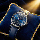 Franklord Eternal Roman Automatic – Ocean Steel Edition | Miyota 8215 Luxury 21-Jewel Dress Watch