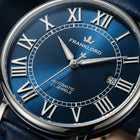 Franklord Eternal Roman Automatic – Ocean Steel Edition | Miyota 8215 Luxury 21-Jewel Dress Watch