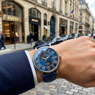 Franklord Eternal Roman Automatic – Ocean Steel Edition | Miyota 8215 Luxury 21-Jewel Dress Watch
