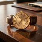 Franklord Eternal Roman Automatic – Champagne Gold Edition | Miyota 8215 Luxury 21-Jewel Dress Watch