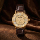 Franklord Eternal Roman Automatic – Champagne Gold Edition | Miyota 8215 Luxury 21-Jewel Dress Watch