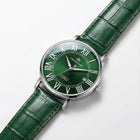 Franklord Eternal Roman Automatic – Emerald Steel Edition | Miyota 8215 Luxury 21-Jewel Dress Watch