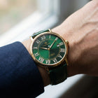 Franklord Eternal Roman Automatic – Emerlad Gold Edition | Miyota 8215 Luxury 21-Jewel Dress Watch