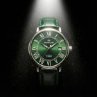 Franklord Eternal Roman Automatic – Emerald Steel Edition | Miyota 8215 Luxury 21-Jewel Dress Watch