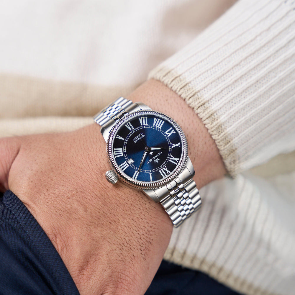 Franklord Majestic Aura Constellation Blue – Luxury Automatic - Main Image