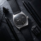 Franklord Eccentrica | Asymmetric Small Second Watch - The Midnight Onyx