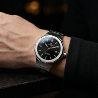 Franklord Optimus 2.0 — Onyx Black | Japanese Automatic Watch. - Franklord Watches